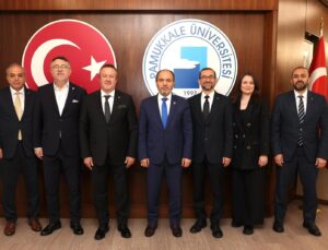 Denizli OSB Yönetiminden, PAÜ Rektörü Prof. Dr. Mahmud Güngör’e Nezaket Ziyareti