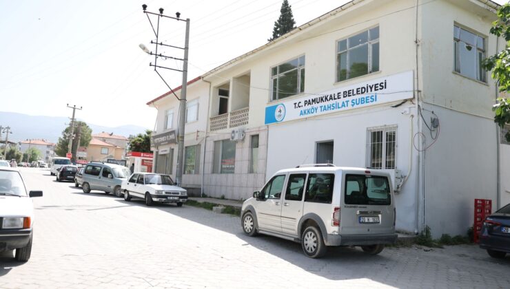 Pamukkale Belediyesi Akköy Veznesi Hizmete Girdi