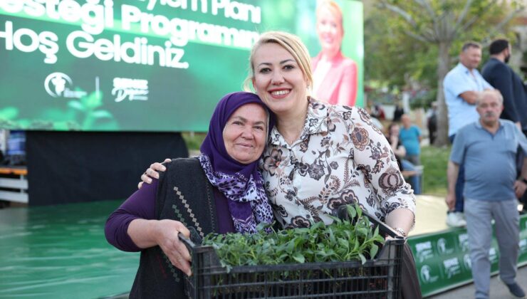 Başkarcı’da Binlerce Fide Üreticiye Dağıtıldı