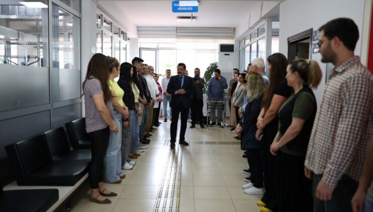 Başkan Ertemur, Pamukkale İçin Birlikte Çalıştığı Belediye Personeliyle Bayramlaştı