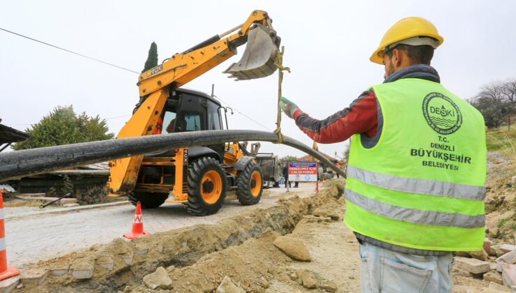 Büyükşehir DESKİ’den Honaz’da altyapı hamlesi