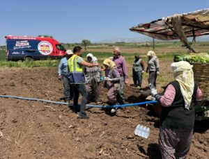 Büyükşehir Mobil İkram Filosu Rotasını Tarlalara Çevirdi