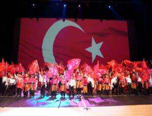 Minik yıldızlar Anadolu’nun Renklerini Sahneye Taşıdı