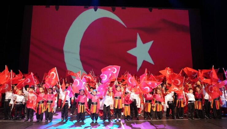 Minik yıldızlar Anadolu’nun Renklerini Sahneye Taşıdı