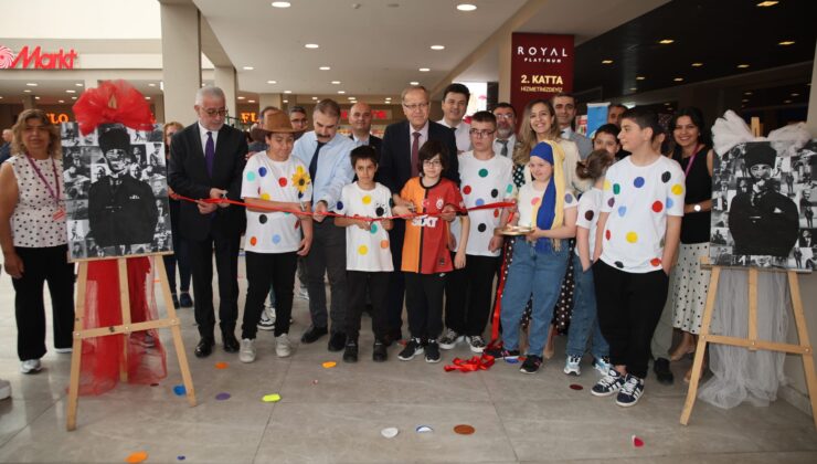 Denizli’de Özel Öğrencilerin Eserleri Büyük Beğeni Topladı