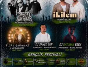 Çivril Belediyesi Tarafından 16-17-18 Mayıs Tarihleri Arasında İlçede Çivril Gençlik Festivali Düzenlenecek
