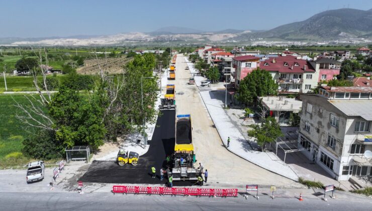 Büyükşehir’den Kaklık Mağarası Yoluna Sıcak Asfalt Hamlesi