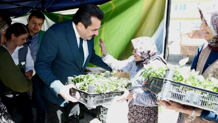 Başkan Ertemur’dan Üreticiye “Can Suyu”: 27 Mahallede Fide Desteği