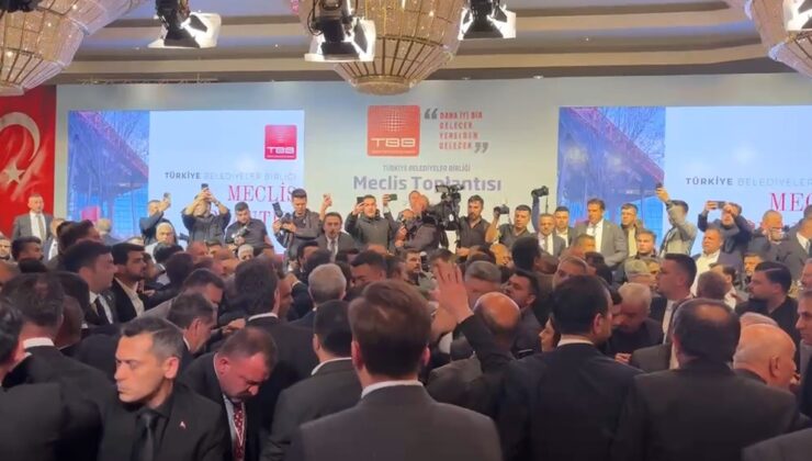 Türkiye Belediyeler Birliği Seçiminde Arbede Çıktı!