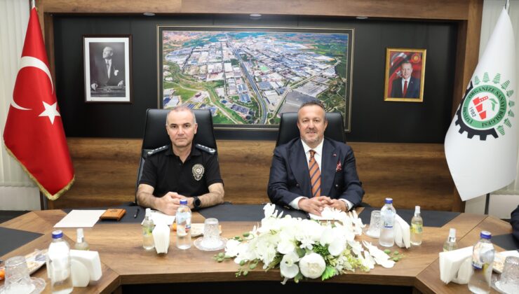 Denizli İl Emniyet Müdürü Yavuz Sağdıç’tan Denizli OSB Yönetimine Tebrik Ziyareti