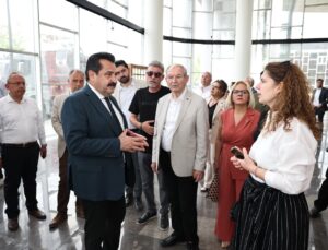 Başkan Ertemur Meclis Üyeleriyle Birlikte Bağbaşı Gençlik Merkezi’ni İnceledi