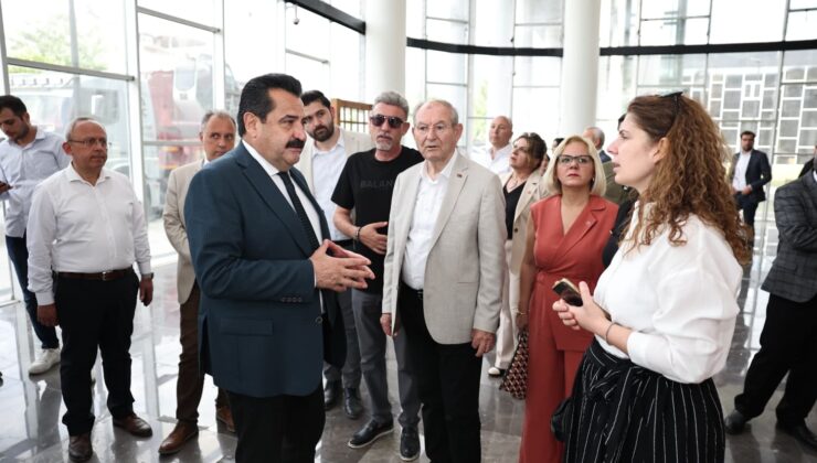 Başkan Ertemur Meclis Üyeleriyle Birlikte Bağbaşı Gençlik Merkezi’ni İnceledi