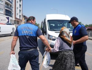 Büyükşehir Zabıtası Dilencilere Geçit Vermiyor