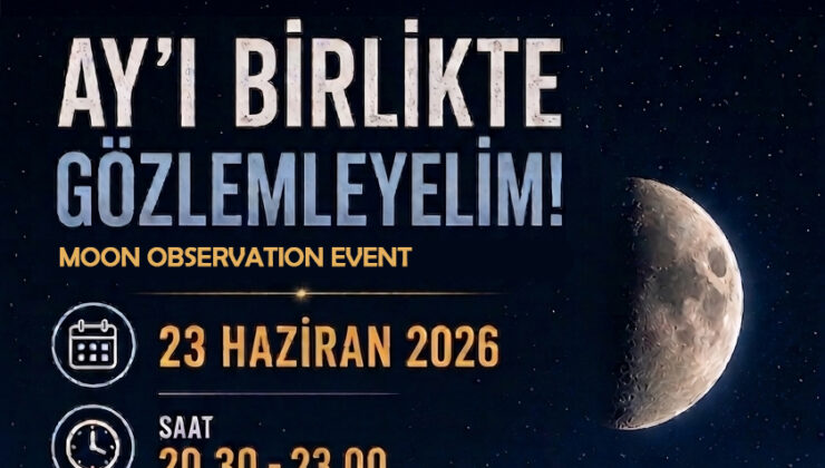 Denizli Bilim Merkezi’nden Gökyüzü Tutkunlarına Özel Etkinlik