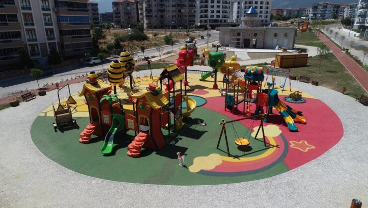 Merkezefendi Belediyesi Parkları Yaza Hazır