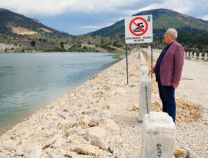 Çameli’de Tarımda Bereket Yılı: İmamlar Mahallesi Göleti İlk Kez %100 Doldu