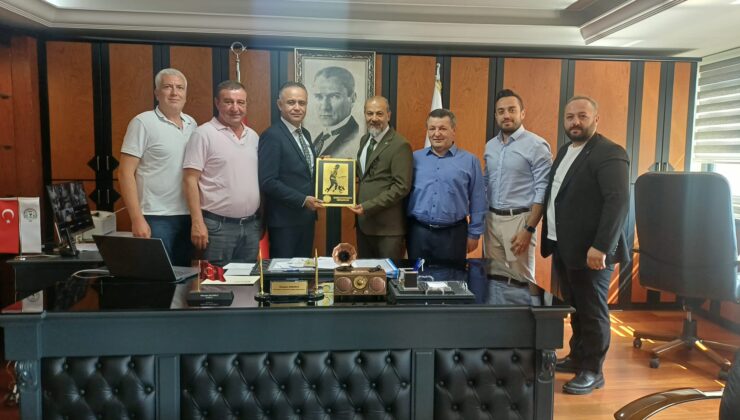 AYSİAD Yönetiminden DESOB Başkanı Hüseyin Demirci’ye Hayırlı Olsun Ziyareti