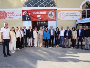 Denizli Lisesi’nde  Geleneksel Keşkek Günü Kocamektepliler Hasret Giderdi