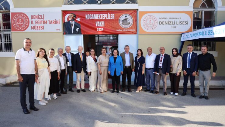 Denizli Lisesi’nde  Geleneksel Keşkek Günü Kocamektepliler Hasret Giderdi