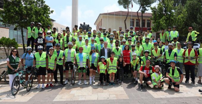 Denizli’de Sağlıklı Yaşam İçin Pedallar Çevrildi