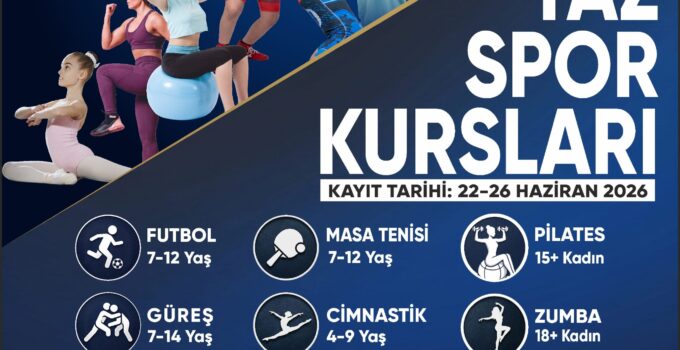 Resmi Reklam – Pamukkale Belediyesi Yaz Spor Kursları