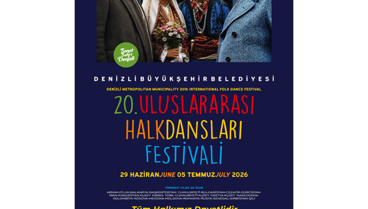 Resmi Reklam – DBB Halk Dansları Festivali 27-28-29-30 Haziran 2026