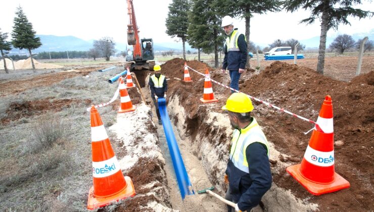 Acıpayam’da Asbestli Borular Tarihe Karışıyor
