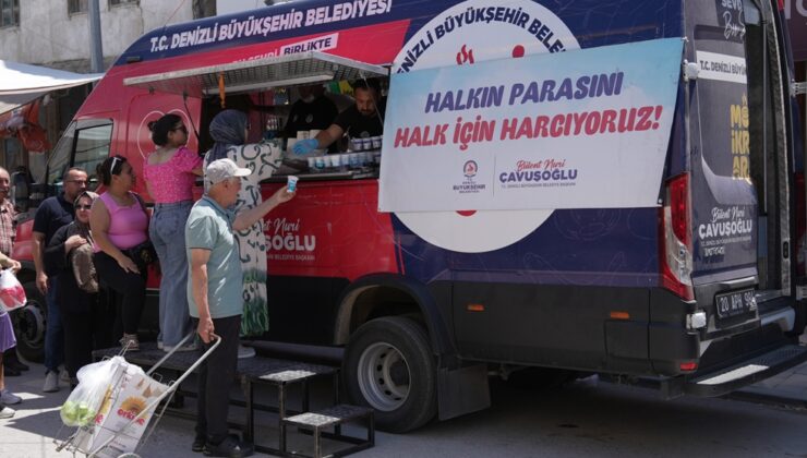 Büyükşehir’den Pazar Yerlerinde Müzik ve İkram Sürprizi