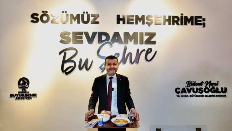 Denizli’de Kent Lokantaları Rekora Koşuyor