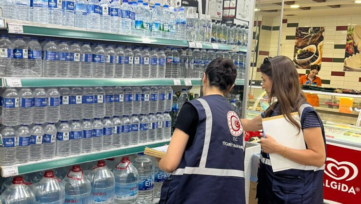 Denizli Ticaret İl Müdürlüğü’nden Ambalajlı Su ve Soda Ürünlerine Yönelik Denetim