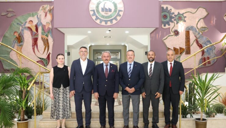 Denizli Milletvekili Şahin Tin’den, Denizli OSB Yönetimine Tebrik Ziyareti