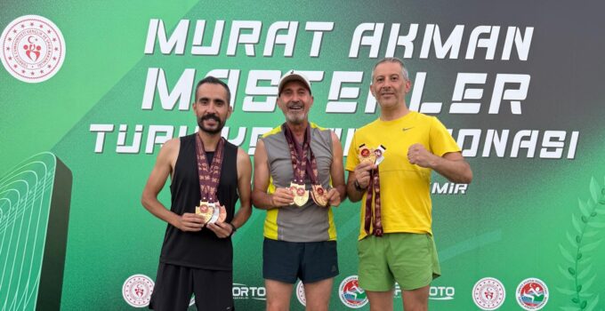 İzmir’de Düzenlenen Türkiye Masterler Pist Şampiyonası’na Denizli Sporcuları Damga Vurdu!