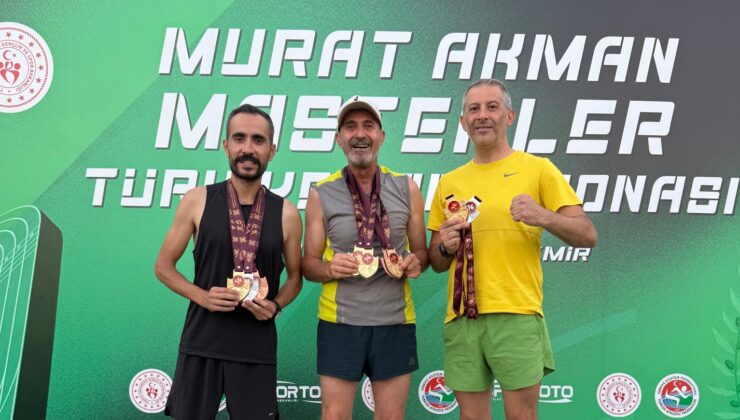 İzmir’de Düzenlenen Türkiye Masterler Pist Şampiyonası’na Denizli Sporcuları Damga Vurdu!