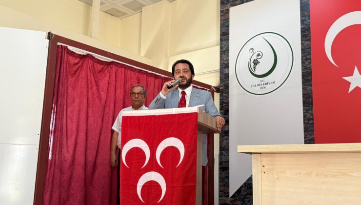 “Çal İlçemize Üç Hilali Yeniden Dikeceğiz”