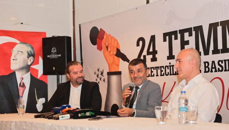Başkan Çavuşoğlu, 24 Temmuz’da Denizli Basınıyla Buluştu