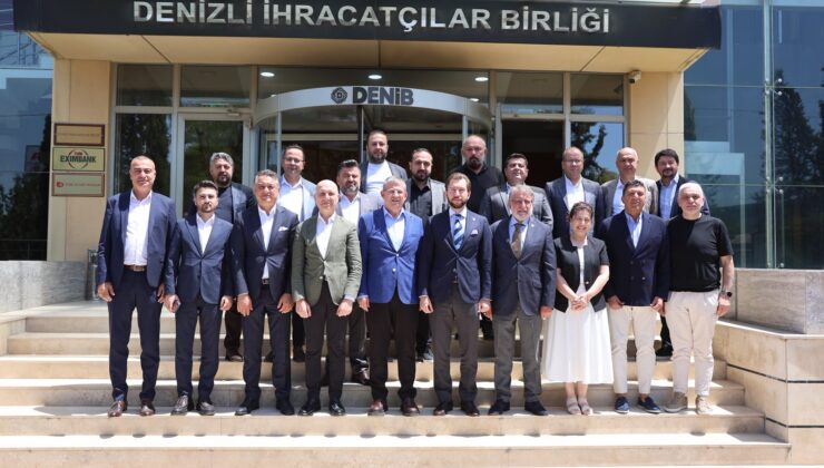 AK Parti Denizli Heyetinden OSB ve DENİB’e Ziyaret