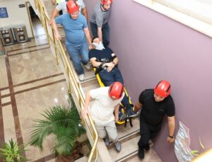 Denizli OSB’de Deprem Ve Acil Durum Tatbikatı Gerçekleştirildi