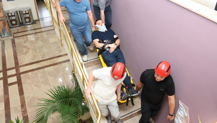 Denizli OSB’de Deprem Ve Acil Durum Tatbikatı Gerçekleştirildi