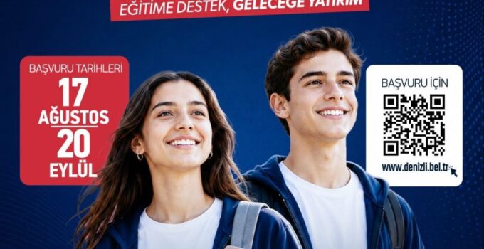 Denizli Büyükşehir’den Liseye Başlayacak Olan Öğrencilere Eğitim Desteği