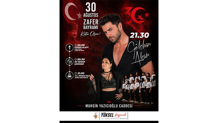 Başkan Yüksel Kepenek’ten 30 Ağustos Mesajı ve Kutlama Programına Davet