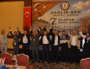 Sağlık-Sen Denizli Şubesi’nde Seçim Heyecanı! Metin Yüksel Koçoğlu Güven Tazeledi