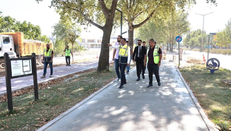 Şehrin can damarı ‘Koşu Yolu’na Büyükşehir’den Modern Dokunuş