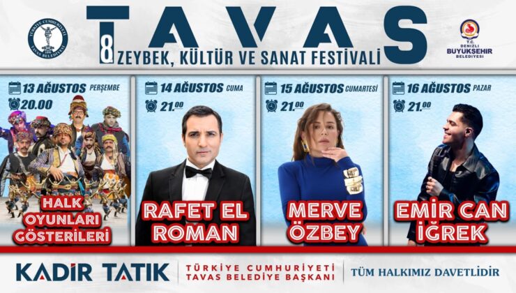 Resmi Reklam – Tavas Belediyesi Festival