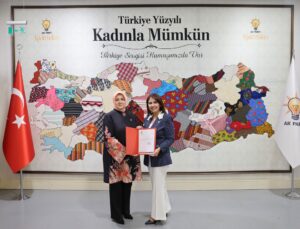 AK Parti Denizli İl Kadın Kolları’nda Görev Değişimi