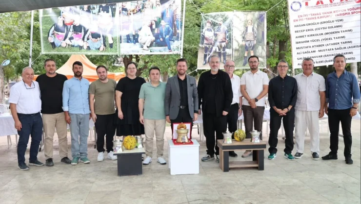 Tavas Yanık Koyun Yoğurdu ve Tavas Kavunu Sahiplerini Buldu
