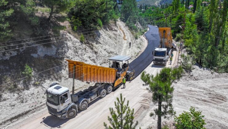Büyükşehir’den Çameli’ye Ulaşım Konforu