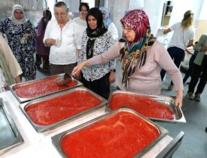 Geleneksel Tarhana Atölyesi’ne Yoğun İlgi