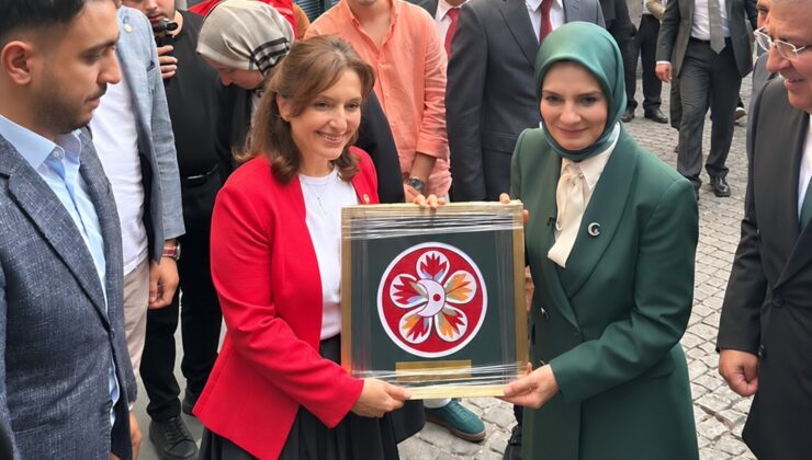 Kızılay’dan Bakan Göktaş’a Anlamlı Hediye: “Hilâl-i Ahmer Çiçeği”