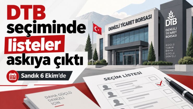 DTB Seçiminde Listeler Askıya Çıktı