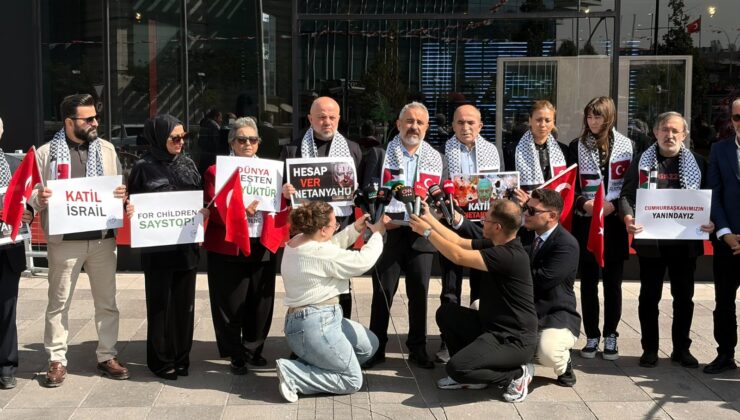 Türkiye Basın Federasyonu Katil Netanyahu’yu Kınadı